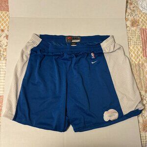Nike Sports Basketball Shorts - Los Angeles Clippers -Men's Size 2XL -Blue/White